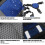 Borse da sella L in nylon riflettente per cane 5