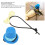 Papillon Reptile Hat: Mini cappello a cilindro, Blu/Giallo 6