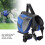 Borse da sella L in nylon riflettente per cane 10