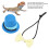 Papillon Reptile Hat: Mini cappello a cilindro, Blu/Giallo 8