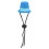 Papillon Reptile Hat: Mini cappello a cilindro, Blu/Giallo 11