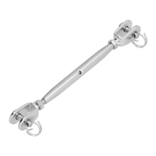 Kit di cavi in acciaio inox M6 per balaustra, gancio & occhiello