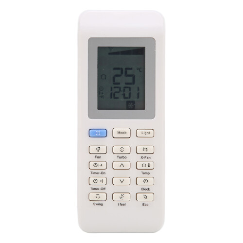 Telecomando per condizionatore YAK1F in ABS, sostituzione, 2xAAA 1
