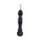 48 pièces - ensemble de forets pour perceuse à main 0,5-3,0 mm noir moleté 13