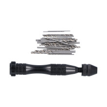 Set di 48 punte per trapano nere da 0,5–3,0 mm