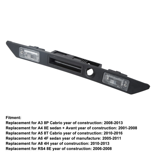 Garniture d’éclairage du coffre 8E0827574C3FZ A3/A4/A5/A6/A8/RS4 2