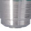 Capsule réutilisable en acier inoxydable de 50 mL 3,7  2,7 cm 10