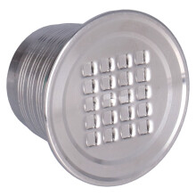 Capsule réutilisable en acier inoxydable de 50 mL 3,7  2,7 cm