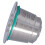 Capsule réutilisable en acier inoxydable de 50 mL 3,7  2,7 cm 13