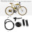 Throttle Clutch Handle Kit Waterproof Ergonomic Replacement for 49cc 60cc 66cc 80cc Engine Motorized Bicycle 7