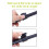 Monopode selfie extensible 42,5-123 cm noir 2,5 kg 2