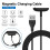 Charger Cable Compatible for Fitbit Charge 5 Replacement USB Charging Cord Accessories 7