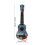 Mini ukulele di plastica 43x14cm blu giocattolo 6