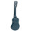 Mini ukulele di plastica 43x14cm blu giocattolo 7