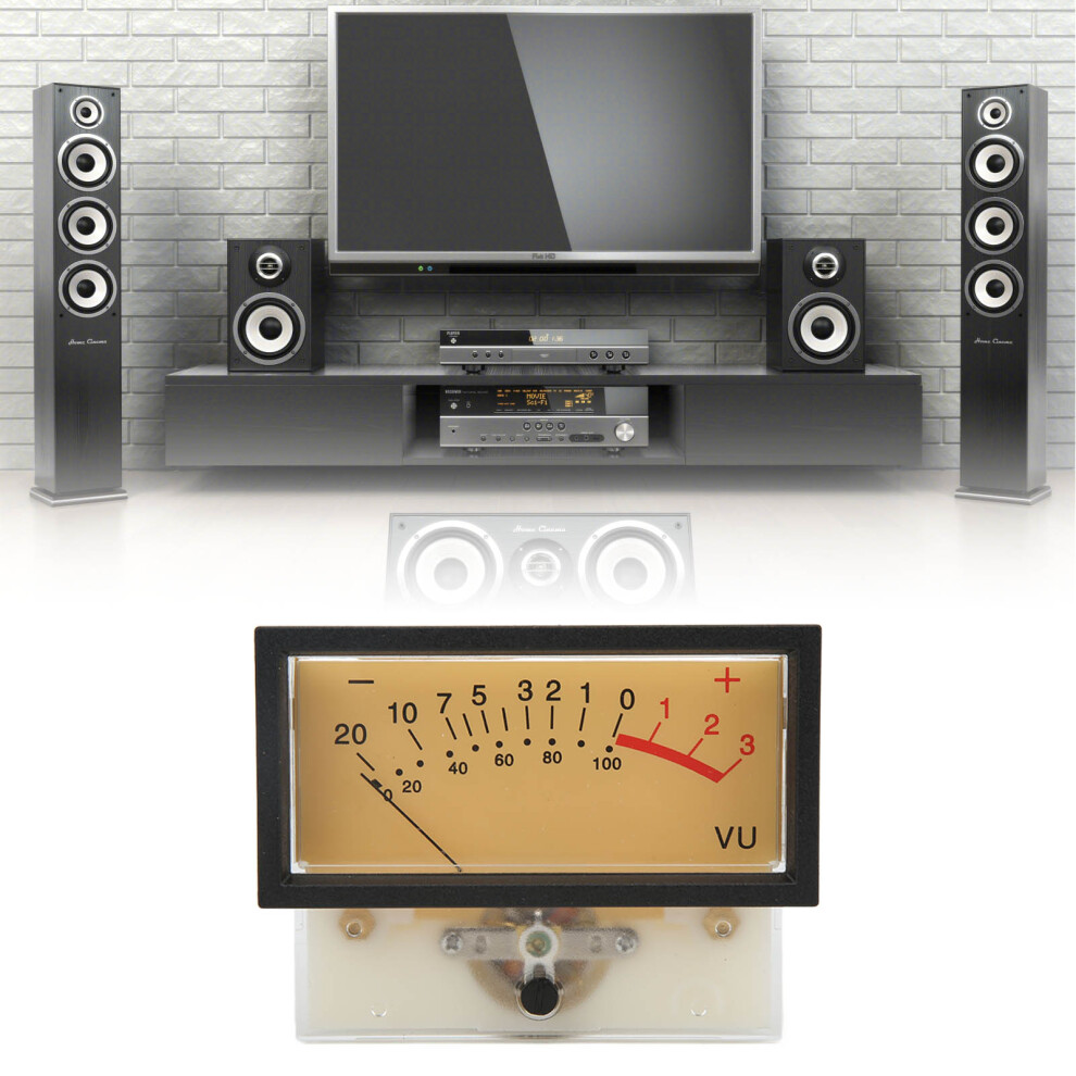 Tn-73-Hs-9213H Vu Meter High Accuracy Power Amplifier Header Audio Level Meter With Led Backlight 4611322183287