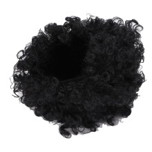Parrucca da festa a colori innovativa 85-137 g PET nera