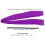 Amaca elastica viola per dondolo terapeutico 285x100cm 5