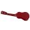 Ukulele giocattolo rosso in plastica mini 43x14 cm per bambini 3+ anni 8