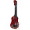 Ukulele giocattolo rosso in plastica mini 43x14 cm per bambini 3+ anni 15