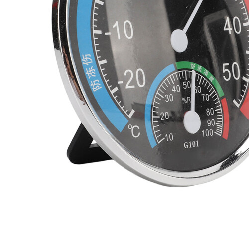G101 Temperature Humidity Tester Humidity Detector Thermometer Multifunctional HygrometerBlack 2