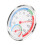 G101 Temperature Humidity Tester Humidity Detector Thermometer Multifunctional HygrometerWhite 13