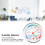 G101 Temperature Humidity Tester Humidity Detector Thermometer Multifunctional HygrometerWhite 8
