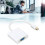 AD006 Adattatore Mini DisplayPort a VGA bianco 8