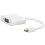 AD006 Adattatore Mini DisplayPort a VGA bianco 4