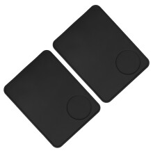 2 pezzi tappetino in silicone antiscivolo per pressare il caffè 20x15 cm