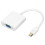 AD006 Adattatore Mini DisplayPort a VGA bianco 5