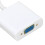 AD006 Adattatore Mini DisplayPort a VGA bianco 12