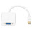 AD006 Adattatore Mini DisplayPort a VGA bianco 2