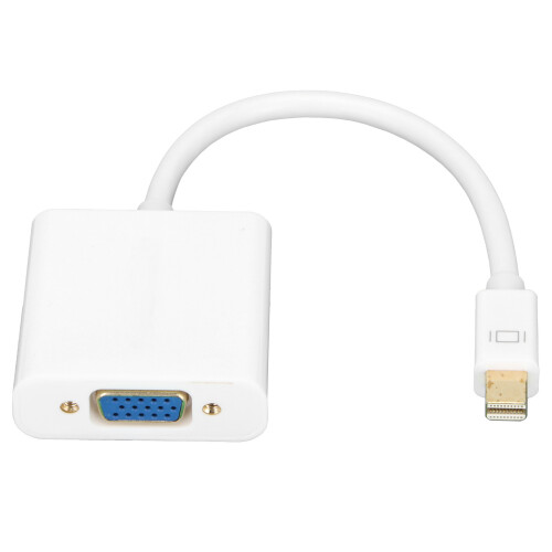 AD006 Adattatore Mini DisplayPort a VGA bianco 1
