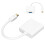 AD006 Adattatore Mini DisplayPort a VGA bianco 9