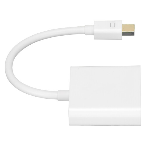 AD006 Adattatore Mini DisplayPort a VGA bianco