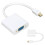 AD006 Adattatore Mini DisplayPort a VGA bianco 11