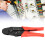 HS-11 Crimatrice a cricchetto per terminali isolati 4-6mm² 13