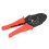 HS-11 Crimatrice a cricchetto per terminali isolati 4-6mm² 6
