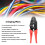 HS-11 Crimatrice a cricchetto per terminali isolati 4-6mm² 5