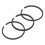 Segment de piston en alliage de titane, 51 mm / 2 pouces, 1,1/1,5 kW 12