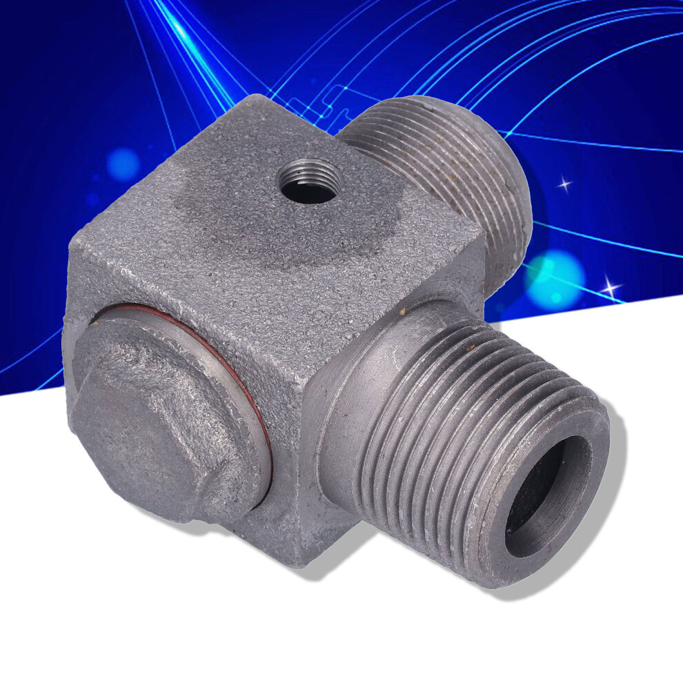 Air Compressor Check Valve One Direction Iron Check Valve Tube Connector Tool Accessories33x1.5x10mm 7901322184955