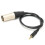 Câble TRS 3,5 mm vers XLR 60 cm 0,12 in noir 13