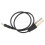 Câble TRS 3,5 mm vers XLR 60 cm 0,12 in noir 3