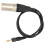 Câble TRS 3,5 mm vers XLR 60 cm 0,12 in noir 12