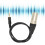 Câble TRS 3,5 mm vers XLR 60 cm 0,12 in noir 15