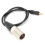 Câble TRS 3,5 mm vers XLR 60 cm 0,12 in noir 10