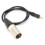 Câble TRS 3,5 mm vers XLR 60 cm 0,12 in noir 1