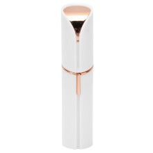 Épilateur facial en forme de rouge à lèvres 79 g 500 mAh blanc