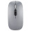 Mouse wireless AI grigio da 1600 DPI, 500 mAh, raggio di 10 m 16