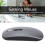 Mouse wireless AI grigio da 1600 DPI, 500 mAh, raggio di 10 m 9